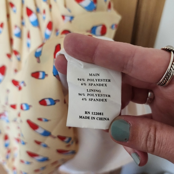 NWOT Tailor & Twirl Rocket Popsicle Pin-Up Dress, Medium - Picture 7 of 11